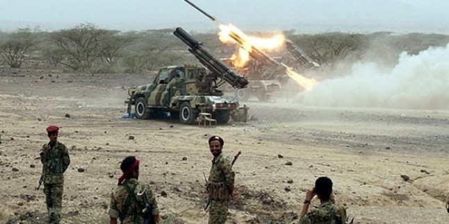 Yemenli Mücahidler, Suudi askeri mevzisine 20’yi aşkın roket attı