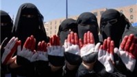 Yemen’li kadınlardan Suud karşıtı gösteri