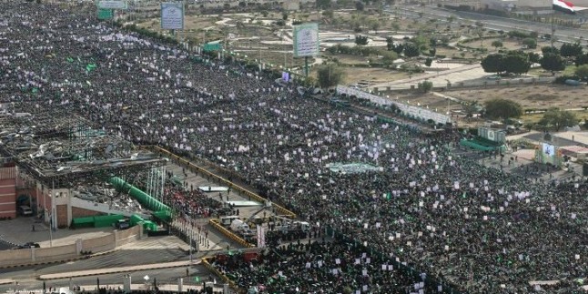 Milyonlarca Yemenli Mevlid-i Nebi -saa- törenlerine katıldı