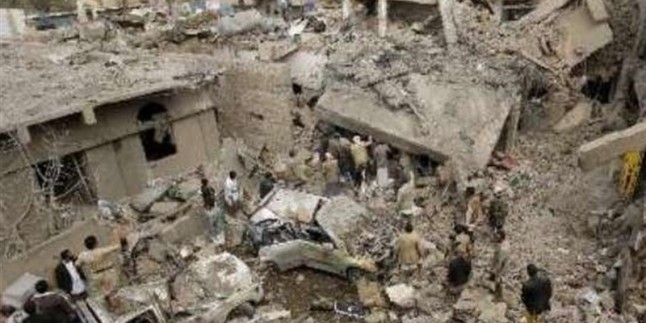 Suudi rejimi liderliğindeki koalisyon güçleri Yemen’i bombaladı: 12 Şehid