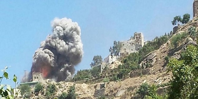 Suud Rejimine Bağlı Savaş Uçakları Sada Kentindeki Yerleşim Birimlerini Bombaladı: 7 Şehid
