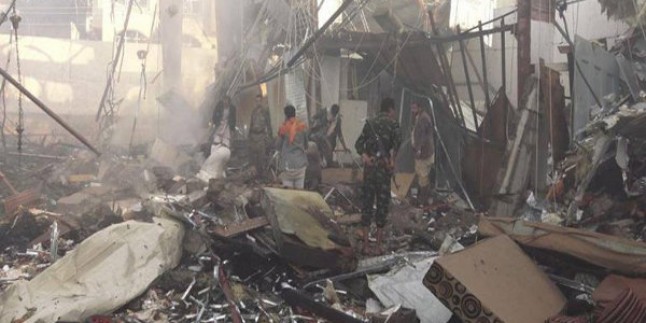 Suud Rejimi Mazlum Yemen Halkını Bombalamaya Devam Ediyor