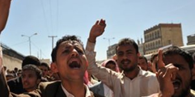 Yemen Halkı, Suud Rejimini Protesto Etti