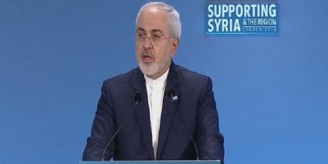 Zarif: İran halkı Suriye halkının sıkıntılarını azaltmaya çalışıyor