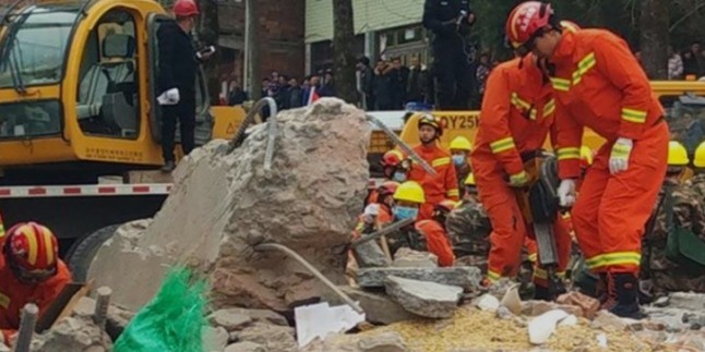 Çin’de sanayi bölgesinde 4 bina çöktü: 22 ölü