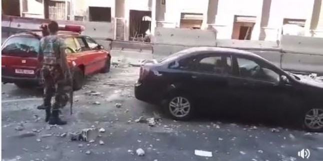 Şam’da İl Emniyet Müdürlüğüne Canlı Bomba Saldırısı Çökertildi