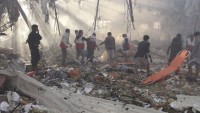 Foto: Suud Uçakları Sana’da Bir Aşiret Lideri İçin Düzenlenen Cenaze Merasimine Katılan Halkı Bombaladı. 540 Şehid Ve Yaralı